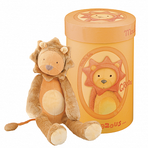 Мягкая игрушка – Лев, 33 см. (Moulin Roty, 671020)